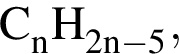 \ChemFormC_nH_2n минус 5,