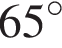 65 градусов