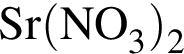 \ChemFormSr левая круг­лая скоб­ка NO_3 пра­вая круг­лая скоб­ка _2
