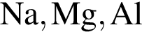 \ChemFormNa, Mg, Al