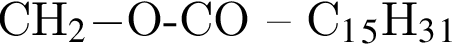 СН_2 минус $О минус СО – С_1_5$Н_3_1