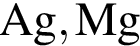 \ChemFormAg, Mg
