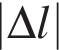 |\Delta l|