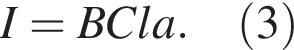 I=BCla. левая круг­лая скоб­ка 3 пра­вая круг­лая скоб­ка 