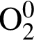 \ChemFormO_2 в сте­пе­ни 0 