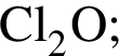 \ChemFormCl_2O;