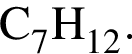 \ChemFormC_7H_12.
