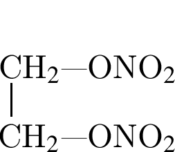 \tetrahedral3== левая круг­лая скоб­ка yl пра­вая круг­лая скоб­ка ;0==CH$_2$ минус минус минус ONO$_2$;3==CH$_2$ минус минус минус ONO$_2$ 