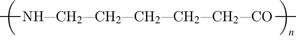 \put левая круг­лая скоб­ка минус 10, минус 250 пра­вая круг­лая скоб­ка \tetrahedral% 0==NH минус минус минус CH$_2$ минус минус минус CH$_2$ минус минус минус CH$_2$ минус минус минус CH$_2$ минус минус минус CH$_2$ минус минус минус CO;2==\leftpolymer;% ;4==\tetrahedral0==;% 4==polymern;% 2==;} 