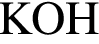 \ChemFormKOH