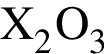 \ChemFormX_2O_3