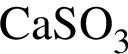 \ChemFormCaSO_3