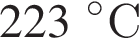 223 гра­ду­совС