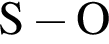 \ChemFormS минус O