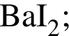 \ChemFormBaI_2;