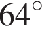 64 гра­ду­сов
