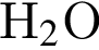 Н_2$O