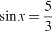  синус x= дробь: чис­ли­тель: 5, зна­ме­на­тель: 3 конец дроби 