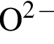 \ChemFormO в квад­ра­те в сте­пе­ни м инус 