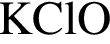 \ChemFormKClO