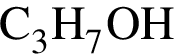 \ChemFormC_3H_7OH