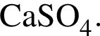 \ChemFormCaSO_4.