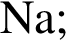 \ChemFormNa;