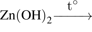\ChemFormZn левая круг­лая скоб­ка OH пра­вая круг­лая скоб­ка _2 \reactrarrow0pt1 cmt гра­ду­сов