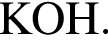 \ChemFormKOH.