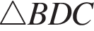 \triangle BDC