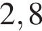 2,8