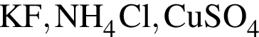 \ChemFormKF, NH_4Cl, CuSO_4