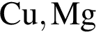 \ChemFormCu, Mg