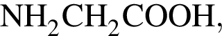 \ChemFormNH_2CH_2COOH,