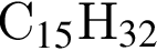 С_15$Н_32