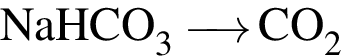 \ChemFormNaHCO_3\reactrarrow0pt0.5 cm CO_2