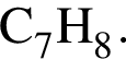 \ChemFormC_7H_8.
