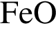 \ChemFormFeO