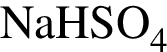 \ChemFormNaHSO_4