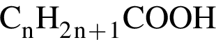 \ChemFormC_nH_2_n_ плюс _1COOH