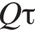 Q\tau