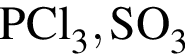 \ChemFormPCl_3, SO_3