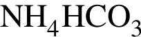 \ChemFormNH_4HCO_3