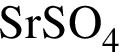 \ChemFormSrSO_4