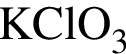 \ChemFormKClO_3