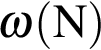\ChemForm\omega левая круг­лая скоб­ка N пра­вая круг­лая скоб­ка 
