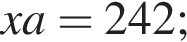 xa=242;