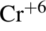 \ChemFormCr в сте­пе­ни левая круг­лая скоб­ка плюс 6 пра­вая круг­лая скоб­ка 