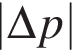 |\Delta p|