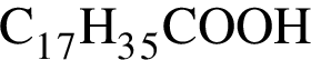 \ChemFormC_1_7H_3_5COOH